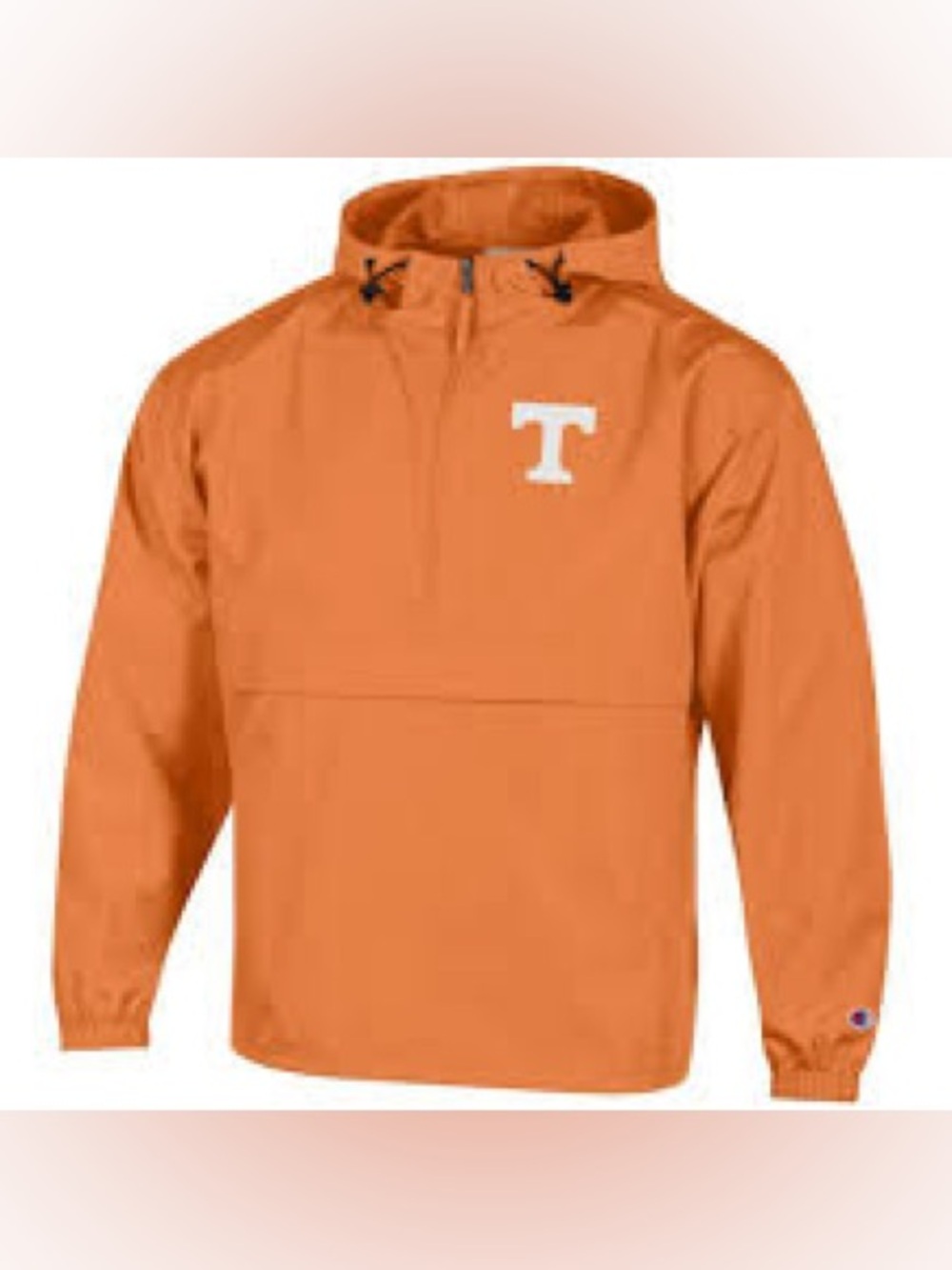 Mens UT VOLS Packable Windbreaker Jacket  2XL Champion Brand EUC